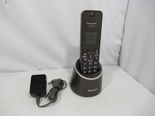 1ヶ月保証/コードレス電話機/コードレスホン/ブラウン/パナソニック/Panasonic/KX-FKD550/良品/中古品/JKN4882/
