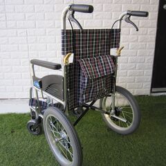 【新品】　NISSIN　介助式車イス　NEOー２　ノーパンクタイヤの画像