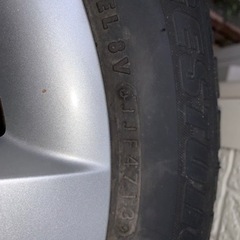 スタッドレス4本 165/65R14  ブリヂストン BLIZZAK  の画像