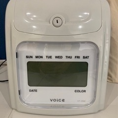 ● 【自動集計機能付き】VOICE タイムレコーダー VT-2000●