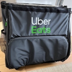 Uber eats配達バッグの画像