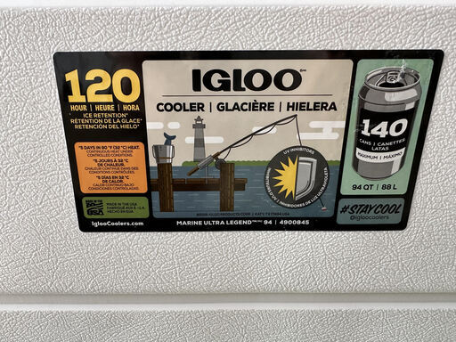 igloo(イグルー) クーラーボックス MARINE ULTRA マリーンウルトラ 94　リサイクルショップ宮崎屋住吉店　231.21 y