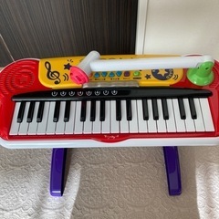 キッズキーボード　マイク付き