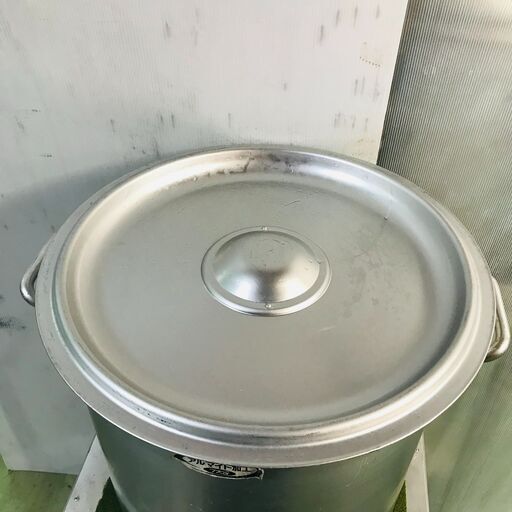 山口)下松市より　TKGアルマイト加工寸胴鍋　Φ48㎝　外径50.3㎝×深さ48㎝　BIZKA12H