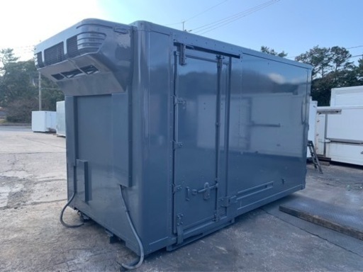 No.720 保冷バン 2ｔ 車 アルミ 箱 バイク 倉庫 トラック コンテナ 米 保管庫 物置 DIY