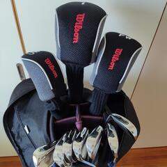 Wilson メンズ ゴルフクラブ 12本セット キャディバッグ Wilson メンズ ゴルフクラブ 12本セット キャディバッグ ALL