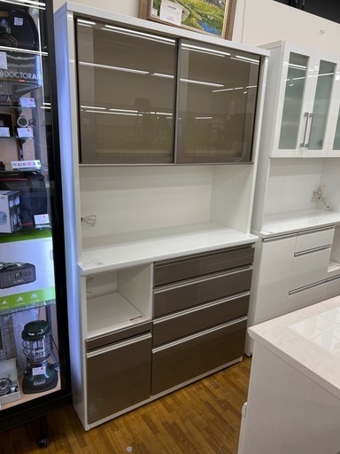 2枚扉レンジボード　ニトリ