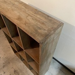 【無料でお譲りします】ヴィンテージ調の本棚の画像