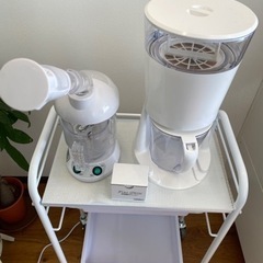 完全最終値下！お得美品！卓上スチーマー＆高純度純水器(受取は2/...