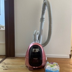 あげます!!コード式 キャニスター掃除機 紙パック付き