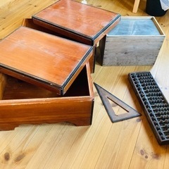 昭和初期の古い道具類