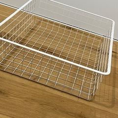 IKEA ヨナクセル ワイヤーバスケット, ホワイト