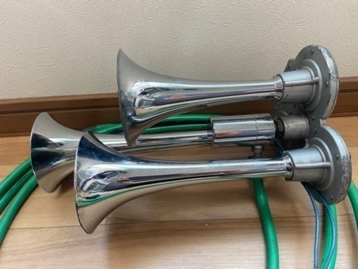 NT450ニッケン ヤンキーホーントリオ セミロング(3連ホーン)DC24V用|トラック用品