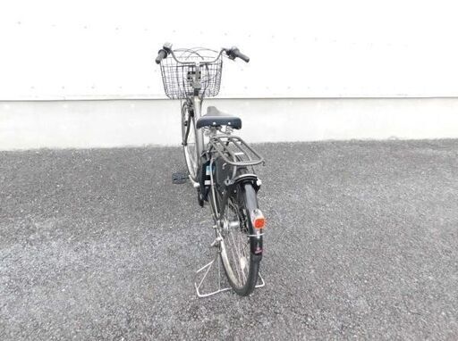 2016 子供乗せ3人乗り対応! ヤマハ PAS RaffiniL PA26RL マットグラファイト 8.7Ah 前後タイヤを新品に交換済! 車体&バッテリー極めて良好! 自571