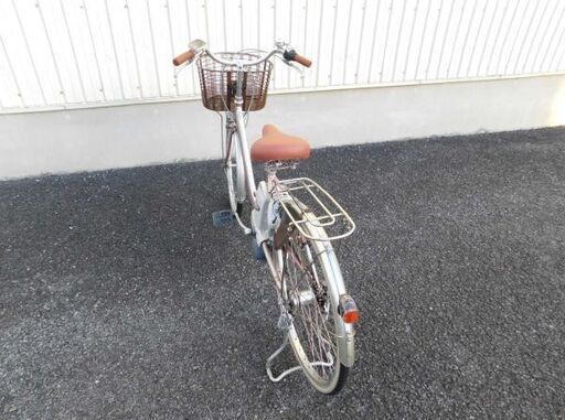 2012 子供乗せ対応 Panasonic リチウムビビライトU BE-ENDU63 ヴィクトリアチェリー 10Ah 新品サドルに交換済 車体＆バッテリー極めて良好! 自573