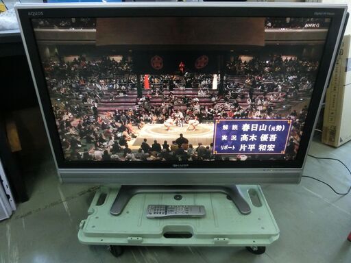 お引取り限定　値引不可【中古】SHARP/シャープ ３７型液晶テレビ LC-37ES50 リモコンあり 2009年製【2-1-5】