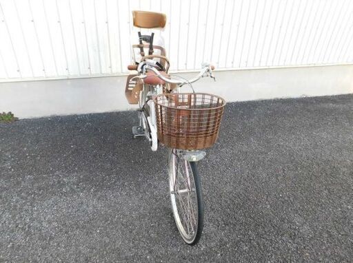 2012 子乗せ仕様 Panasonic リチウムビビライトU BE-ENDU63ヴィクトリアチェリー 10Ah リヤチャイルドシート