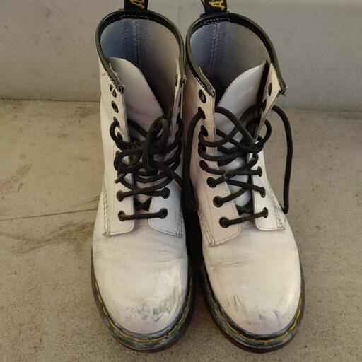 【値下げ】Dr.Martens　ドクターマーチン　８ホール　ホワイト