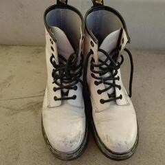 【値下げ】Dr.Martens　ドクターマーチン　８ホール　ホワイト