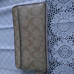 COACHの長財布の画像