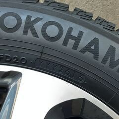 スタッドレスタイヤ 205/60R16 YOKOHAMA iceGUARD 純正アルミホイール付　４本の画像