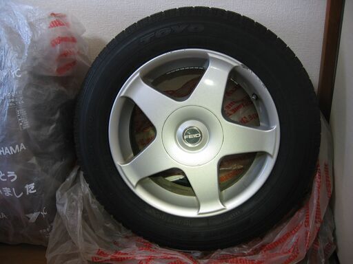 【11/18　交渉中】スタッドレスタイヤ（アルミホイール付）　195/65R15