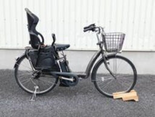 2016 子供乗せ3人乗り対応! ヤマハ PAS RaffiniL PA26RL マットグラファイト 8.7Ah リヤチャイルドシート付き! 車体&バッテリー極めて良好! 自570