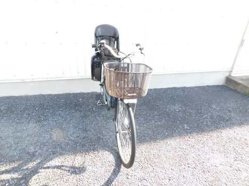 2015 子乗せ仕様 ヤマハ PASナチュラL PA26NL アースブルー 8.7Ah 新品サドル チャイルドシート付 充電僅か50回 車体&バッテリー極めて良好 自574