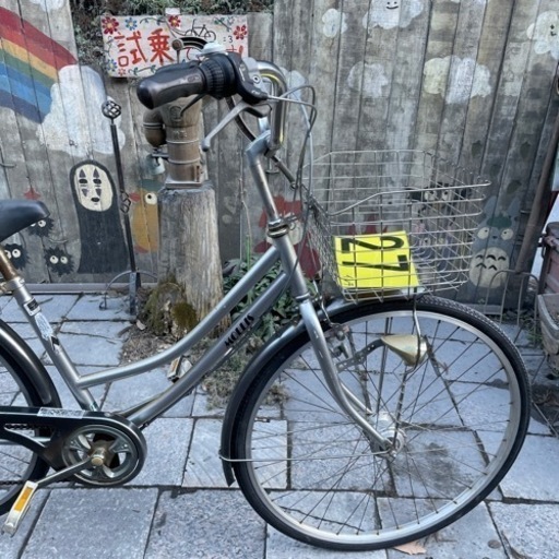 【3112】学童　27インチ　サイモト　前後タイヤ新品　6,100円（防犯・税込）