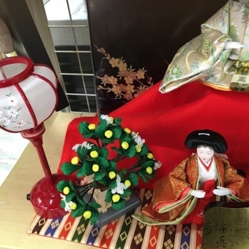 【美品】コンパクトサイズの雛人形 