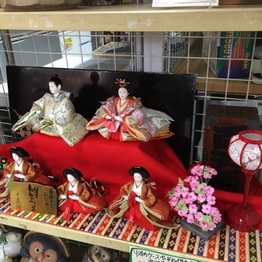 【美品】コンパクトサイズの雛人形