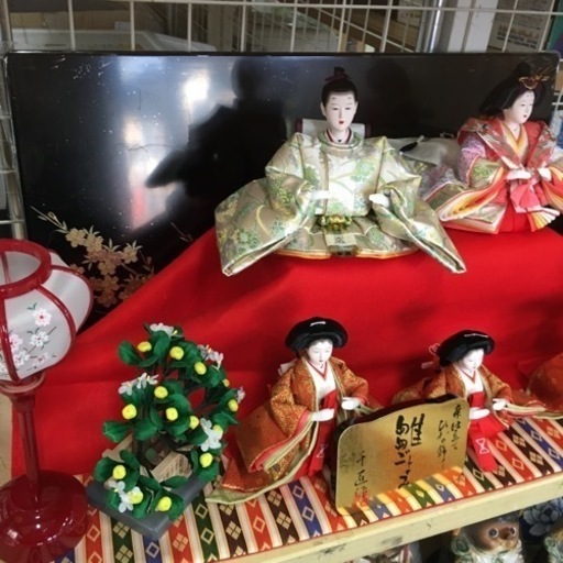 【美品】コンパクトサイズの雛人形 