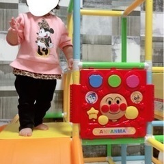 アンパンマン ジャングルジム 滑り台 の画像