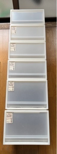無印良品 ポリプロピレンケース引出 セット