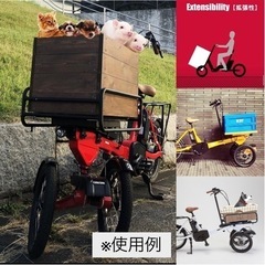 豊田トライク　キャリー　大人の三輪車　自転車　お洒落電動自転車　電動アシスト　ヤマハ TOYODA TRIKEの画像