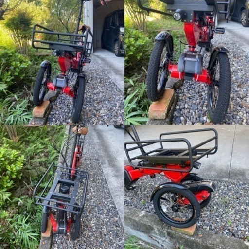 豊田トライク　キャリー　大人の三輪車　自転車　お洒落電動自転車　電動アシスト　ヤマハ TOYODA TRIKE