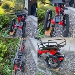 豊田トライク　キャリー　大人の三輪車　自転車　お洒落電動自転車　電動アシスト　ヤマハ TOYODA TRIKEの画像