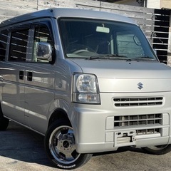 最安値★車検満タン★スズキエブリィPAハイルーフ社外アルミそのま...