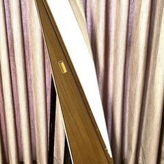 スタンドミラー　姿見　鏡　ダークブラウン