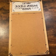 カレンダー付き黒板の画像