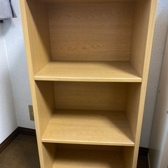 【お引き取り予定者様決定いたしました】3段ボックス　カラーボックス