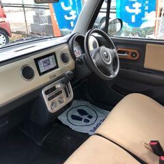 ★H21年★アルトラパンX★65000km★ナビ/TV/Bluetoothオーディオ/スマートキー/14インチアルミホイール/ウインカーミラー/電格ドアミラー/パワーウィンドウ/レベライザー/フロアマット/車検2年付の画像
