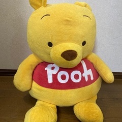 【お引き取り予定者様決定いたしました】くまのプーさん　特大ぬいぐるみ