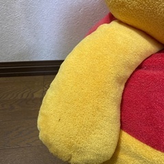 【お引き取り予定者様決定いたしました】くまのプーさん　特大ぬいぐるみの画像