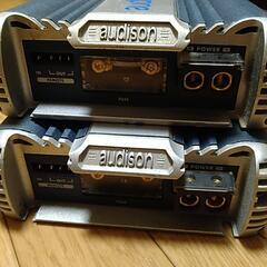 2個セットaudison製2チャンネルパワーアンプLR150　の画像