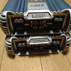 2個セットaudison製2チャンネルパワーアンプLR150　の画像