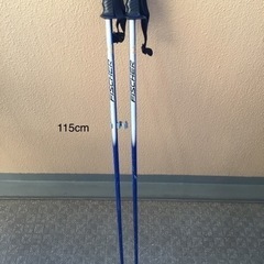 【予定者決まりました】無料❗️FISCHERスキーストック　115cm