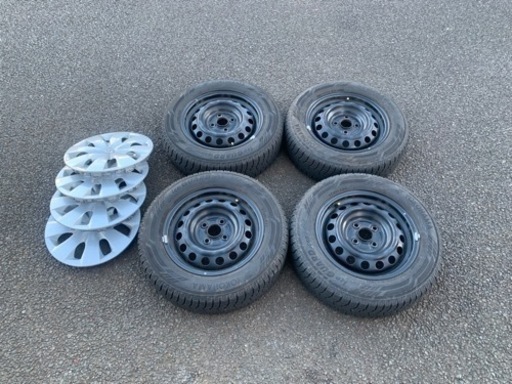 スタッドレスタイヤ　165/70R14 2018年製　8分山　直接引き取り希望