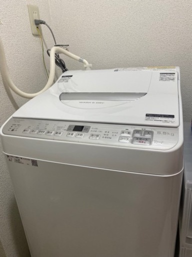 SHARP 電気洗濯乾燥機　ES-TX5C