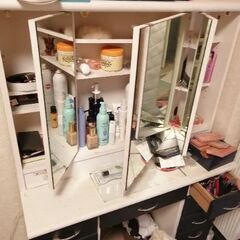 ニッセン　ドレッサー　三面鏡の画像